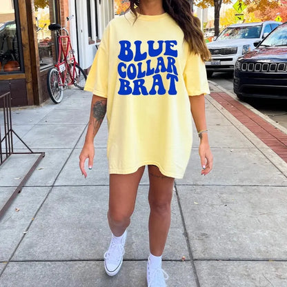 Blue Collar Brat Tee