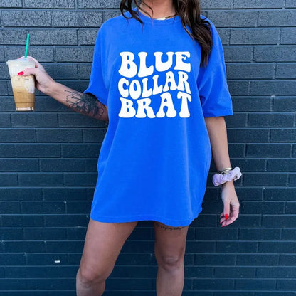 Blue Collar Brat Tee